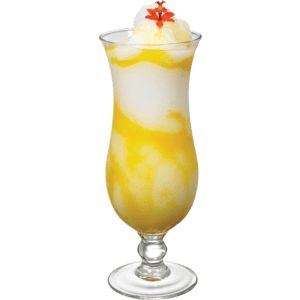 Finest Call Drink Recipes, Mango Colada, Vodka Gummy Bears, Mango Varieties, Orange Rolls, Tasty Drinks, Mango Puree, Brain Freeze, Mixed Drinks Recipes