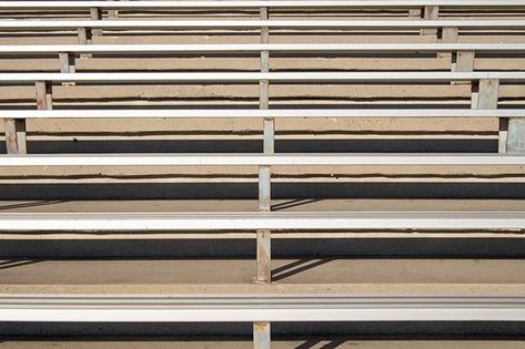 In high school our bleachers were often the center of my volleyball team’s workouts and on the weekends my dad and I would head to the track and he would run and I would workout on the bleachers again. I loved them. I hated them. But I’m not going to lie, running and jumping and lunging up and down those dozens of times every day was an incredible workout and didn’t take any equipment or membership plan or anything special...just looking up at those steps and going. . . . You don’t have to have Anime Gymnasium, Bleachers Drawing, High School Bleachers Aesthetic, Highschool Anime Background, Anime High School Background, School Bleachers, School Hallway Background Anime, Gacha Backgrounds Outside, High School Love Story