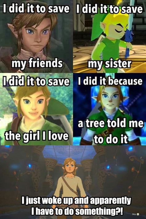 #legendofzelda #linkordonsword #link #loz #thelegendofzelda #zeldasword #twilightprincess #zeldafans #zeldatwilightprincess #linksword #zeldasword #zelda Deku Tree, Hyrule Castle, Video Game Logic, Zelda Funny, Legend Of Zelda Memes, 9gag Funny, Zelda Botw, Legends Of Zelda, Video Game Memes