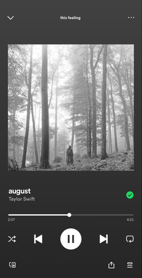 #taylorswift #august #spotify #playlist Cardigan Spotify, August Spotify, Spotify Screenshot, Taylor Swift Playlist, August Taylor, Song Recommendations, Taylor Swift Songs, Taylor Swift Wallpaper, Taylor Swift (lyrics)