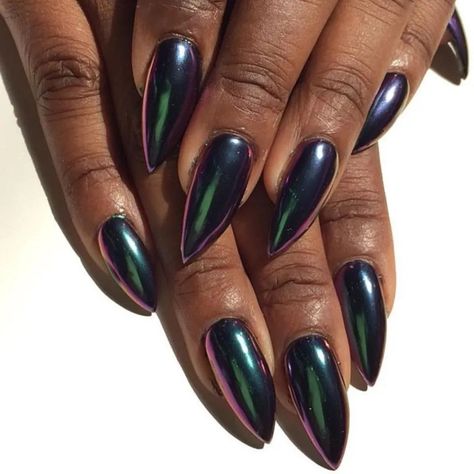 Guest Ideas, Country Nails, Lil Sister, Black Nails, Purple And Black, Nail Inspo, Nails, Purple, Black