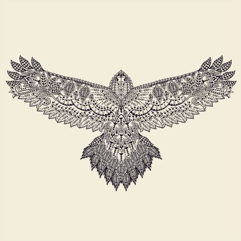 Eagle Illustration, Hawk Tattoo, Tatoo Inspiration, Boho Tattoos, Poppies Tattoo, Eagle Tattoos, Chest Piece Tattoos, Greek Tattoos, Eagle Tattoo