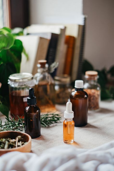 Medicine Photoshoot, Tincture Making, Tinctures Recipes, Herbal Academy, Herbal Tinctures, Zero Waste Kitchen, Herbal Apothecary, Crystal Aesthetic, Health Heal