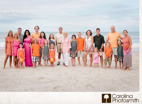 What to Wear in family pictures BY COLOR!  100+ ideas in all colors! Capturing-Joy.com #photography #portraits #photos Family Beach Pictures Outfits Bright Colors, Beach Family Photos Bright Colors, Family Pictures Bright Colors, Hot Pink Family Photo Outfits, Family Photo Outfits Bright Colors, Family Photos Bright Colors, Salmon Clothes, Tropical Family Photos Outfits, Family Beach Pictures Outfits Color Schemes