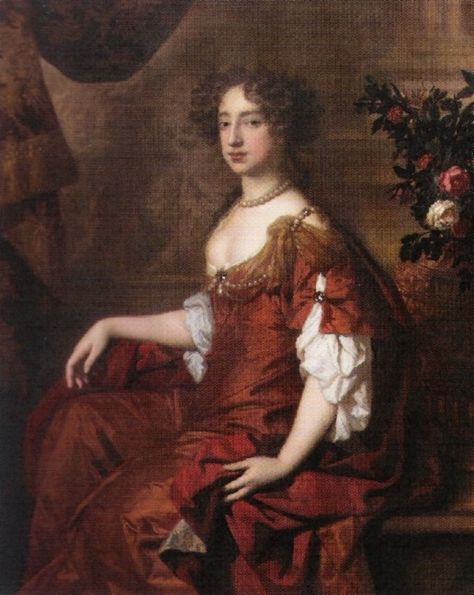 1677 Queen Mary by Sir Peter Lely (National Portrait Gallery, London) | Grand Ladies | gogm Milady De Winter, Queen Mary Ii, House Of Stuart, English Monarchs, William And Mary, Mary Queen Of Scots, English History, Queen Of England, England And Scotland