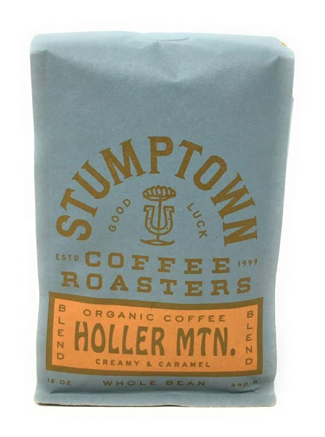 Cafe Graphic Design, Hiking App, Creative Wine Label, Stumptown Coffee Roasters, Coffee Packaging Design, Vintage Wine Label, Coffee Bag Design, Stumptown Coffee, Organic Coffee Beans