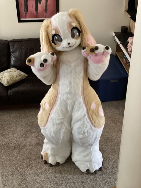 Bunny Fursuit Head, Bunny Kemono Fursuit, Fursuits Cute, Kawaii Fursona, Kimono Fursuits, Fursuits Kemono, Fursuit Bunny, Chinese Fursuit, Pink Fursuit