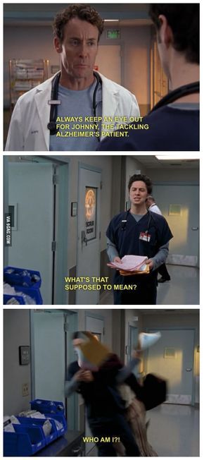 This show is the best. I'm watching all of them from the beginning on Netflix. On season 5. Scrubs Show, Scrubs Tv Shows, Scrubs Funny, Scrubs Tv, Medical Humor, Tv Show Quotes, Tv Quotes, A Doctor, Best Tv Shows