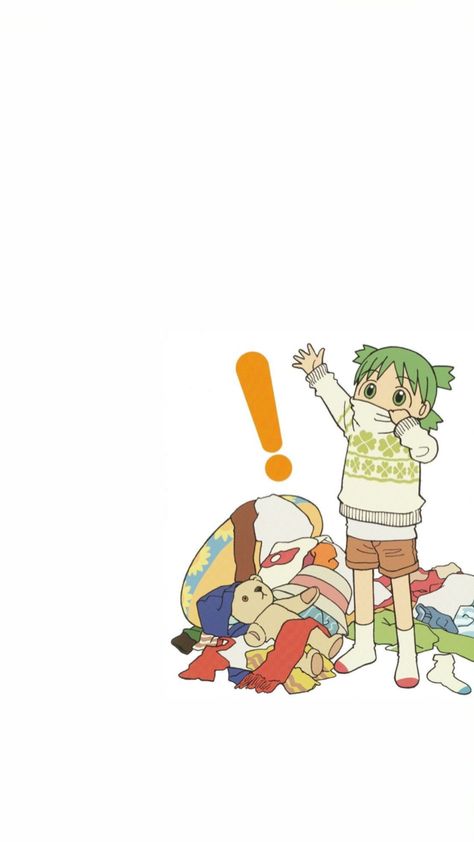 #myfirstshuffle #yotsuba #wallpaper #yotsubawallpaper #anime #wallpaperaesthetic #lockscreen Yotsuba Wallpaper, Yotsuba Manga, Happy Images, Hello Kitty Images, Iphone App Layout, Iphone App Design, Phone Themes, I Wallpaper, Wallpaper Iphone Cute