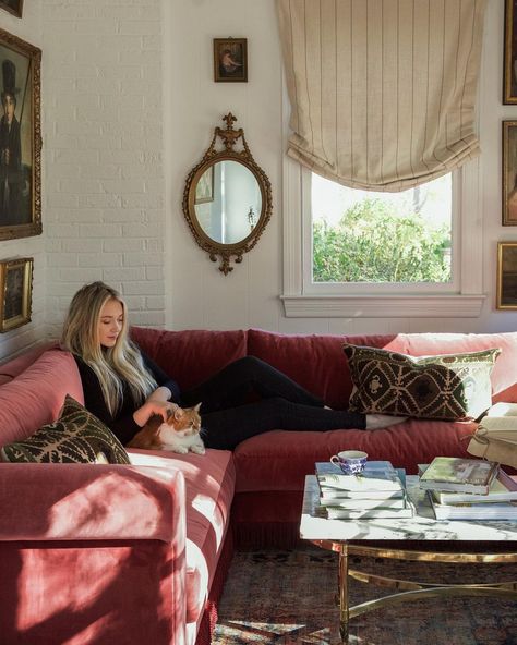 Carley Page Summers on Instagram: “I’ll always have such a soft spot for this sun room in our last home 🤍featuring our Max sectional with fringe with @riverandbord shot by…” Carley Page, Modern Bench Seat, My Bestie, Formal Living Rooms, Formal Living, Interior Design Trends, Chair And Ottoman, Sectional Sofa, Decor Inspiration