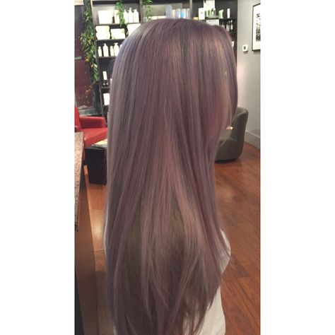 Pastel hair  Lavender hair  Lilac hair Lavender Greige Hair, Smokey Lilac Hair, Pastel Lavender Hair, Random Hairstyles, Greige Hair, Mauve Hair, Hair Color Asian, Bombshell Hair, Pastel Lilac