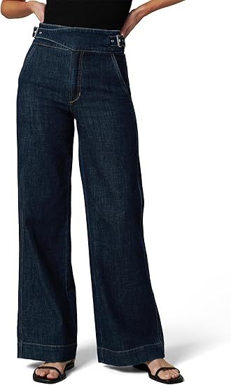 Joe's Jeans Women's The Double Buckle Wide Leg Sailor Pant at Amazon Women’s Clothing store Sailor Pants, The Double, Joes Jeans, Amazon Women, Fashion Sense, Denim Fashion, Unique Fashion, Elegant Dresses, Clothing Store