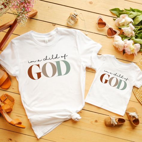 Christian Statement Shirt, Kids Christian Shirts, Christian T Shirt Ideas, Christian Shirt Ideas, Christian Tshirt Design Ideas, Perfect White Tee Shirt, Christian T Shirt Design, Christian Kids Shirts, All Glory To God