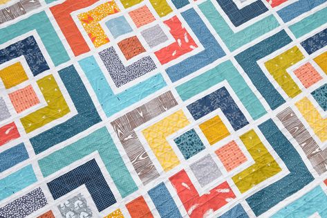 Cozy Up - Quilt Ideas Mod Display Quilt Pattern, Happy Stripes Quilt Pattern Free, Penny Quilt, Yellow And Orange Quilts, Sew Quilt, Contemporary Quilt Patterns Sew Kind Of Wonderful - Contemporary Quilt Patterns And Tools!, Plaid-ish Scrap Quilt, Table Quilts, Quilt Sewing Patterns