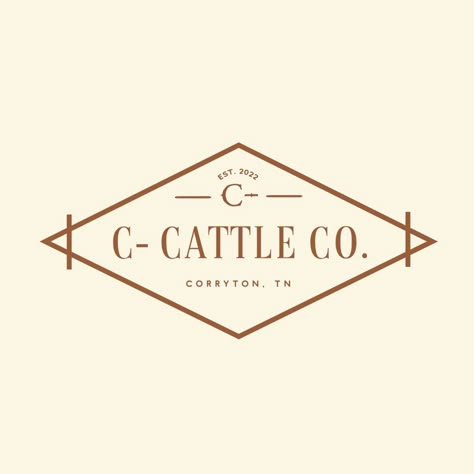 Welcome to C- Cattle Company. Owned by Will Coon & Ann Rathbun. Over the last two years we have merged our two herds & have been… | Instagram Cattle Brand Logo Design, Cattle Company Logo, Cattle Brand Logo, Cattle Logo Design, Fancy Cowgirl, Ranch Branding, Western Branding, Western Logo, Ranch Logo