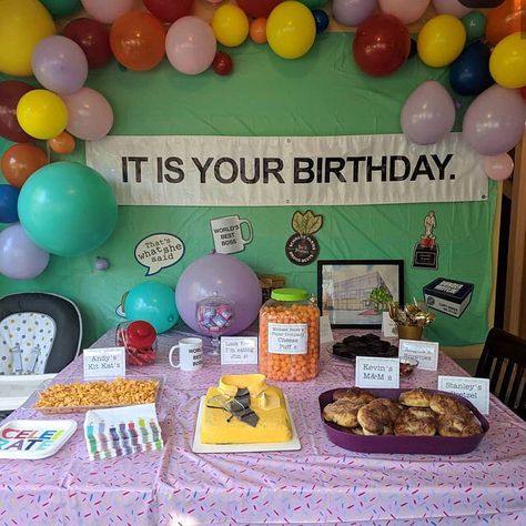 Oneder Mifflin, Office Printables, Office Themed Party, Office Birthday Party, Trash Party, Office Tv Show, Office Themes, Office Tv, Turning 40