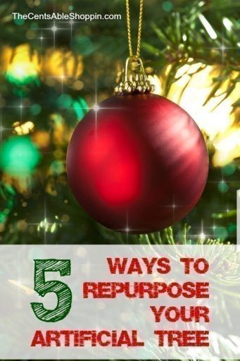 Neat Ways to Repurpose an Artificial Christmas Tree Fake Christmas Tree, Fake Christmas Trees, Artificial Christmas Trees, Budget Friendly Gift, Gift Drawing, Christmas On A Budget, Christmas Favorites, Christmas Travel, Artificial Tree