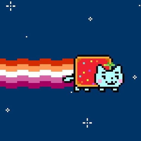 Nyan Cat Fanart, Cat Fanart, Neon Cat, Nyan Cat, Cute Profile Pictures, Profile Picture, Kittens, Neon, Fan Art