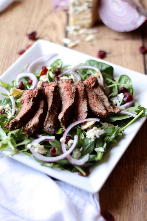 Steak Arugula Salad, Recipes Kale, Steak Dinner Sides, Balsamic Glaze Recipes, Gorgonzola Salad, Mexican Salad, Recipes Mediterranean, Arugula Salad Recipes, Recipes Fruit