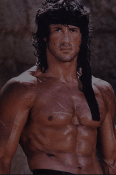 Sylvester Stallone Workout Sylvester Stallone Rambo, Rambo 3, Childhood Images, John Rambo, Childhood Pictures, Rocky Balboa, Mel Gibson, Kevin Costner, Childhood Photos