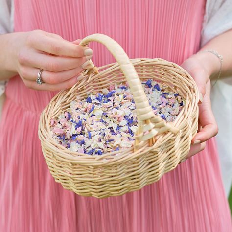 Wedding bucket flowers