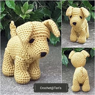 Fancy Knots, Crochet Dogs, Crochet Stocking, Toys Design, Crochet Dog Patterns, Easy Crochet Stitches, Crochet Animals Free Patterns, Adorable Crochet, Crochet Animal Patterns