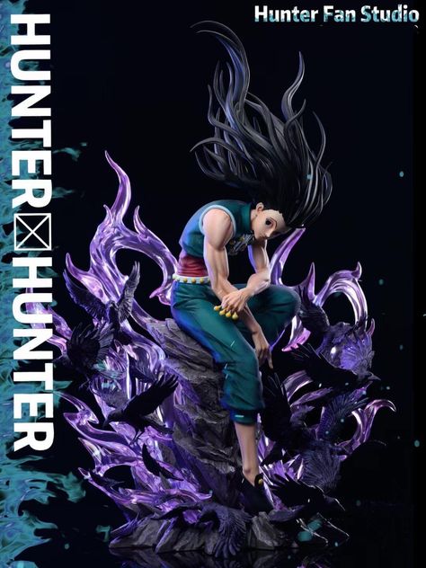 Hunter X Hunter Figures, Illumi Zoldyck, Statues For Sale, Hunter Hunter, Hunter Fan, Resin Statue, Anime Figurines, Hunter Anime, Funko Pops