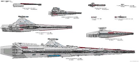 Galactic Republic Capital Ships (Clone Wars AU) by arvistaljik on DeviantArt Mon Calamari, Star Wars Fanfiction, Star Wars Ships Design, Fleet Of Ships, Star Wars Spaceships, Heavy Cruiser, Capital Ship, Dark Side Star Wars, Star Wars Design