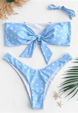 Polka Dot Swimwear, Day Sky, Swimming Outfits, Curvy Swimwear, Bra Style, Swim Suits, Cute Bikinis, Swim Wear, Polka Dot Pattern