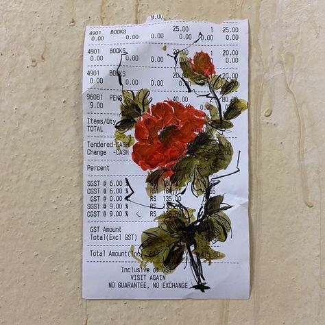 Receipt Art, Identity Crisis, Creative Wall Art, Wall Art Ideas, Art Diary, Inspiration Art, Inspirational Wall Art, Art Journal Inspiration, Journal Inspiration