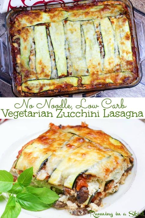 Vegetarian Zucchini Lasagna Recipe, Vegetarian Zucchini Lasagna, Lasagna Zucchini, Healthy Lasagna Recipes, Zucchini Lasagna Recipe, Veggie Lasagna, Vegetarian Lasagna, Vegetable Lasagna, Zucchini Lasagna