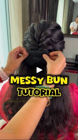 Hairdo Flowers, Makeup Hairstyles, Saree Draping, Shorts Tutorial, Messy Hairstyles, Messy Bun, Buns, Hair Hacks, Hair Extensions