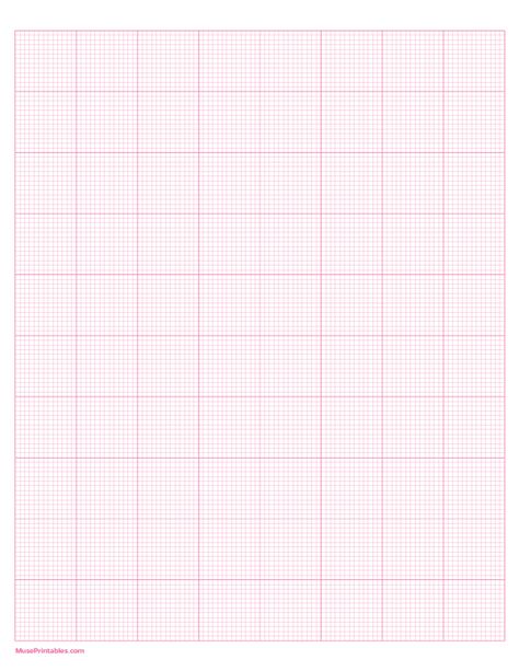 Printable 13 Squares Per Inch Pink Graph Paper for Letter Paper Pink Graph Paper, Paper For Letter, Graph Paper Template, Squared Notebook, Diary Stickers, Digital Journaling, Graph Paper Art, Pink Table, Grid Paper