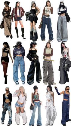 Old School Winter Outfits, Slay Fits, Y2k Rnb Fashion, Hiphop Outfit Ideas, Alternative Winter Streetwear Tops, Trendy Winter Streetwear Skirt, Wave To Earth Concert Outfit, Baggy Fits Aesthetic, Casual Maxi Skirt Outfit