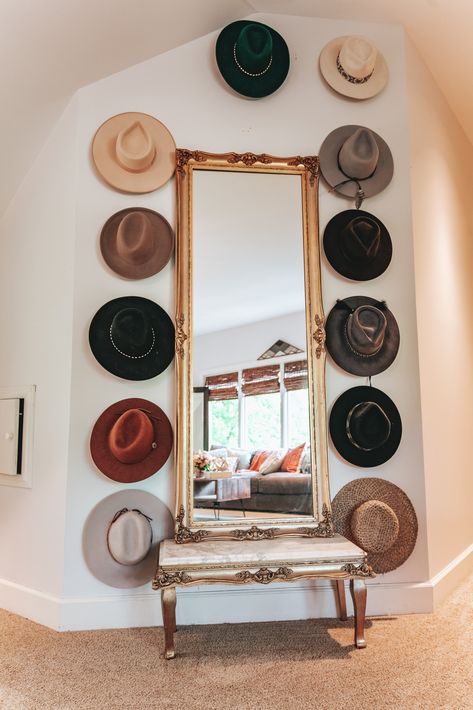 Wall Nook, Hunter Premo, Dream Boutique, Hangout Room, Western Rooms, Wall Hats, Own Room, Hat Wall, Bedroom Reveal