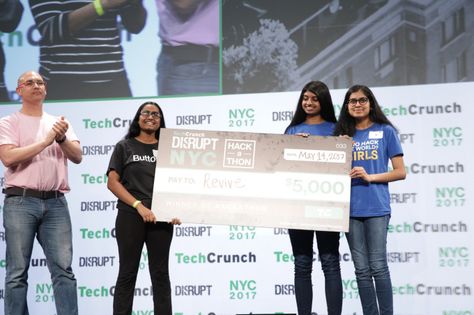 reVIVE wins the Disrupt NY 2017 Hackathon Grand Prize #Startups #Tech I Am A Winner, Build An App, Tech Startups, Junior High School, September 16, Social Impact, Science Fair, Sleep Deprivation, Support Services