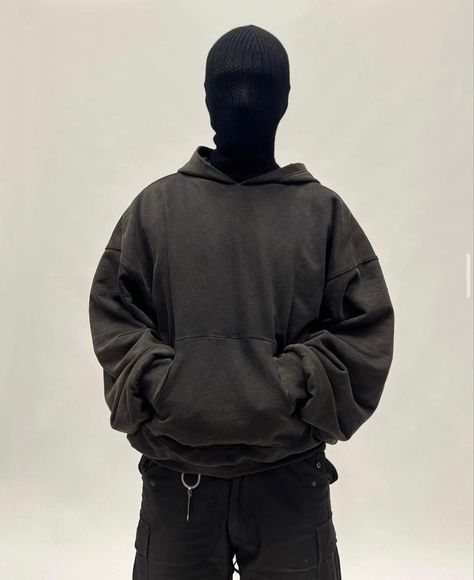 Oversized Cotton Hoodie In Techwear Style, Oversized Vintage Washed Black Hoodie, Washed Black Hoodie For Streetwear, Hoodie Reference, Washed Black Hooded Hoodie For Streetwear, Oversized Washed Black Hoodie, Baggy Aesthetic, Oversized Hoodie Men, Baggy Hoodie