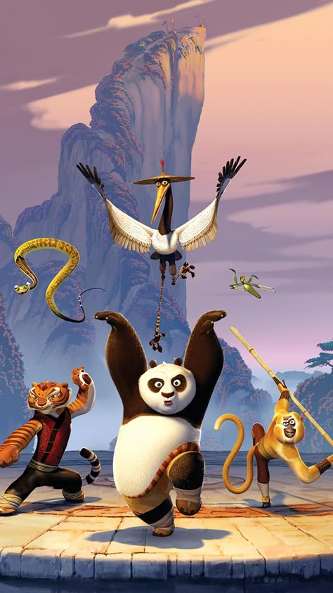 Kung Fu Panda, Kung Fu, Birds, Animals