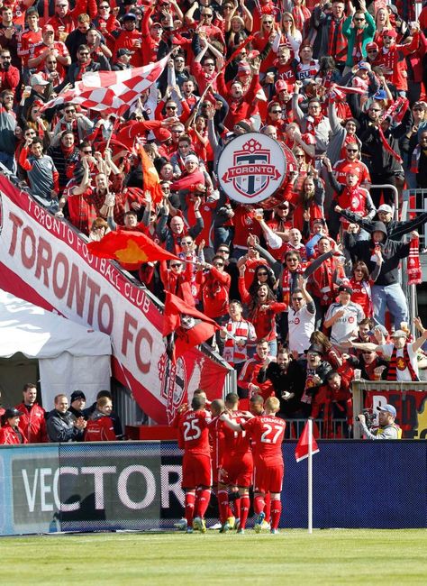 Toronto FC Toronto Fc, Play Soccer, Sport Soccer, Football Club, Montreal, Toronto, Mood Board, Mls, Vision Board