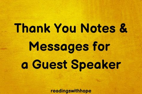 Discover the art of heartfelt appreciation with our guide on writing impeccable thank you notes for a guest speaker. Elevate your gratitude game today. Gratitude Game, Thank You Plaques, Words Of Appreciation, Thank You Quotes, Inspirational Speaker, On Writing, Thank You Messages, Guest Speakers, Keynote Speakers