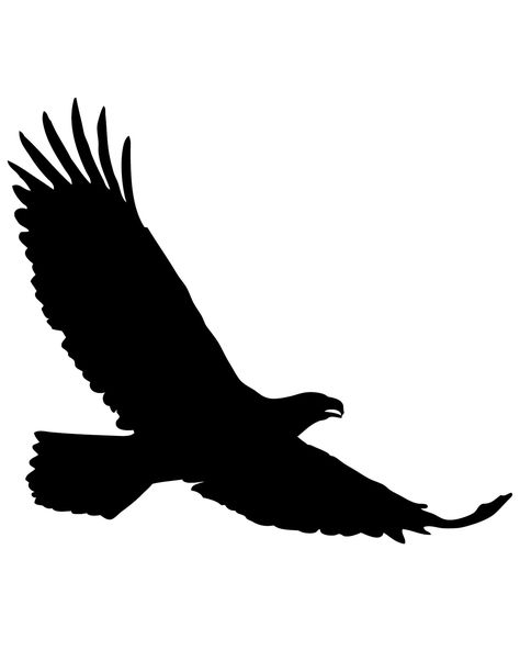 eagle sillhouette Eagle Outline, Vogel Tattoo, Eagle Silhouette, Eagle Drawing, Eagle Images, Bird Wall Decals, Outline Tattoo, Silhouette Tattoos, Eagle Tattoos