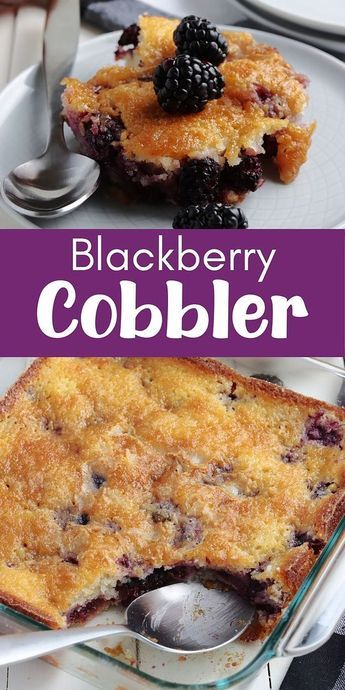 Whip up a classic berry dessert with our simple and delicious blackberry cobbler recipe. With just a few ingredients, you can create a scrumptious fruit cobbler that's bursting with the fresh taste of blackberries. It's an effortless way to delight your taste buds and impress your guests. Cobbler Strawberry, Southern Blackberry Cobbler, Black Raspberry Recipes, Easy Blackberry Cobbler, Raspberry Cobbler, Berry Cobbler Recipes, Blackberry Dessert, Blackberry Cobbler Recipe, Cobbler Easy