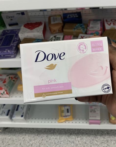 Dove Pink Soap, Dove Bar Soap, Dove Bar, Vanilla Smell, Pink Soap, Simple Skincare Routine, Bath And Body Works Perfume, Mini Soaps, Smell Goods