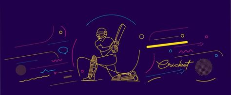 Cricket banner championship background poster template flyer banner Cricket Channel Banner, Youtube Banner Sport, Youtube Banner Cricket Channel, Cricket Banner, Premium Vector Background, Cricket Tournament, Stadium Wallpaper, Channel Banner, Cricket Logo