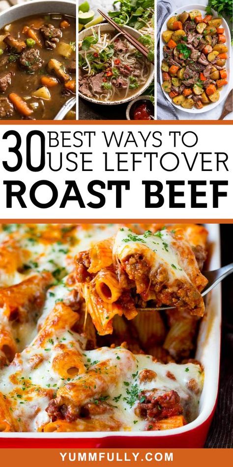 Leftover Roast Soup Recipes, Ideas For Beef Roast, Recipes For Roast Meat, Roast Beef Keto Recipes, What To Do With Roast Meat, What To Make With Roast Meat, Tough Roast Beef What To Do With, Roast Beef Ideas Meals, Roast Beef Meat Recipes