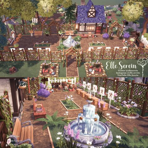 Dreamlight Valley Home Design Ideas, Disney Dream Light Valley Garden, Dreamlight Orchard, Disney Dreamlight Valley Decor Ideas, Disney Dream Light Valley Chez Remy, Orchard Dreamlight Valley, Ddv Garden Ideas, Disney Dreamlight Valley Design Ideas House, Dreamlight Valley Fruit Trees