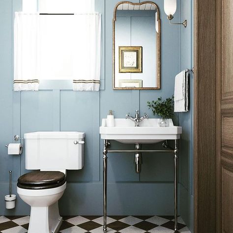 Burlington Bathrooms (@burlingtonbathroom) • Instagram photos and videos Bathroom Silver Fixtures, Copper Floor, Burlington Bathroom, Loft Extension, Bath Mirror, Blue Bathroom, Main Bathroom, Home Technology, Pure Copper