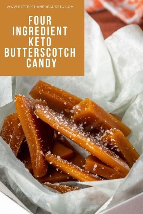 Keto Butterscotch, Dolce Poche Calorie, Butterscotch Candy, Low Carb Candy, Desserts Keto, Keto Christmas, Keto Candy, Cake Christmas, Snowman Snowflake