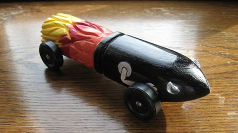 Bullet from Mario Bros. pinewood derby car Mario Pinewood Derby Car, Easy Pinewood Derby Car Ideas, Pinewood Derby Cars Ideas, Cub Scout Activities, Pinewood Derby Car, Derby Ideas, Derby Car, Cars Ideas, Pinewood Derby Cars