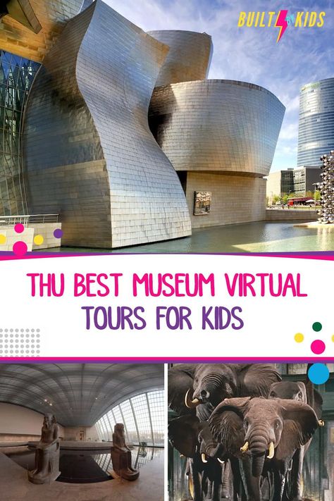 Did you know museums around the world have opened up 24/7 virtual tours to everyone? Explore these tours in the safety of your own home with your kids! Click to check them out. Virtual Museum Tours, Cool Tents, The Time Machine, Factory Tours, Van Gogh Museum, Virtual Museum, Learn To Fly, The Louvre, Building For Kids